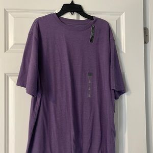 Short sleeve purple T-shirt